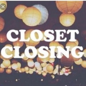 ⏰Closet Closing July 1, 2021⏰ Make Offers Now🎉🎉